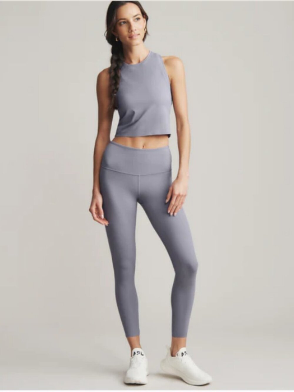 RHONE Revive 7/8 Leggings Grey Silver